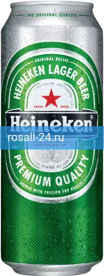 Светлое пиво Heineken