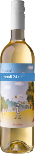 Вино Sigue al Conejo Blanco Macabeo