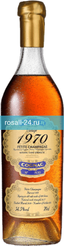Коньяк Cognac Prunier Vintage Cognacs Vintage 1970 Petite Champagne